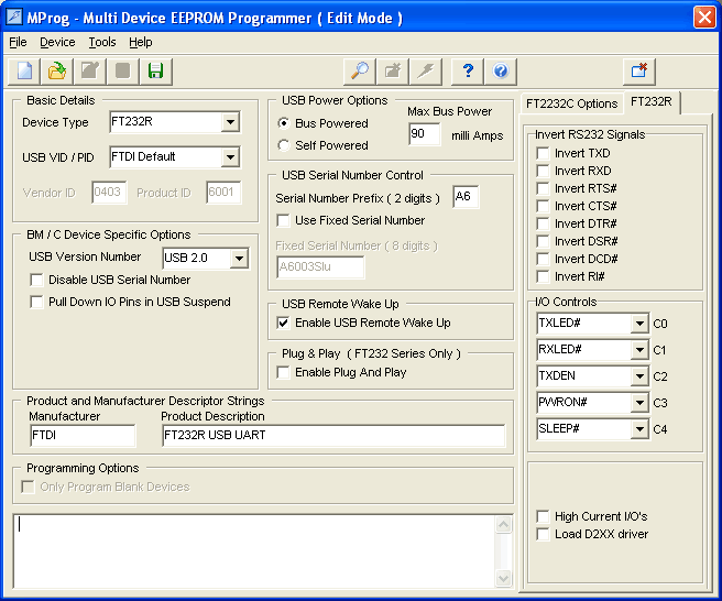 using mprog on k dcan