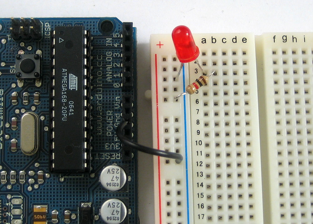 mus eller rotte Mos kode Arduino Tutorial - Lesson 3 - Breadboards and LEDs